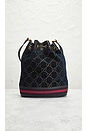 view 3 of 7 Gucci GG Bucket Bag in Blue