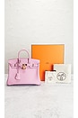 view 8 of 8 Hermes Birkin 25 Handbag in Mauve Silvestre