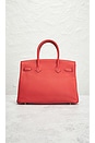 view 3 of 8 HERMES 핸드백 in Rouge Tomate