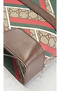 view 6 of 8 Gucci GG Supreme Canvas Leather Tote Bag in Multi