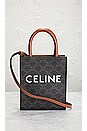view 2 of 7 Celine Vertical Cabas Triomphe Handbag in Brown