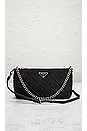 view 2 of 8 Prada Nylon Chain 2 Way Shoulder Bag in Black