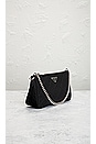 view 4 of 8 Prada Nylon Chain 2 Way Shoulder Bag in Black