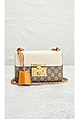 view 2 of 8 Gucci GG Supreme Padlock Leather Chain Shoulder Bag in White