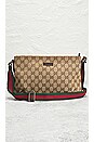 view 2 of 8 Gucci GG Canvas Sherry Shoulder Bag in Beige