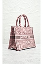 view 4 of 9 Dior Toile De Jouy Embroidery Book Tote Bag in Pink