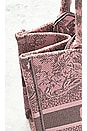 view 6 of 9 Dior Toile De Jouy Embroidery Book Tote Bag in Pink