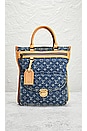 view 2 of 9 Louis Vuitton Monogram Denim Tote Bag in Blue