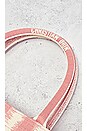 view 5 of 9 Dior Canvas Striped Book Tote Bag in Pink