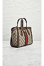 view 4 of 9 Gucci GG Supreme Ophidia 2 Way Handbag in Beige