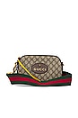 view 1 of 9 Gucci GG Supreme Tiger Shoulder Bag in Beige