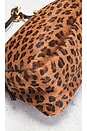 view 8 of 9 Fendi Leopard Mama Baguette Shoulder Bag in Brown