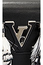 view 6 of 8 Louis Vuitton Capucines Feather Handbag in Black