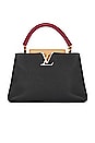 view 1 of 7 Louis Vuitton Taurillon Capucines Handbag in Black
