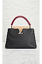 view 2 of 7 Louis Vuitton Taurillon Capucines Handbag in Black