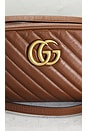 view 6 of 9 Gucci GG Marmont Quilted Shoulder Bag in Brown