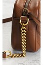 view 8 of 9 Gucci GG Marmont Quilted Shoulder Bag in Brown