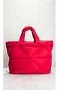 view 3 of 9 Prada Padded Nylon Tote Bag in Red