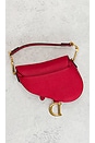 view 3 of 7 Dior Saddle Bag in Red