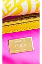 view 5 of 9 Fendi Vertigo Zucca Baguette Shoulder Bag in Yellow