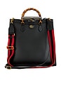 view 1 of 8 Gucci Bamboo Diana 2 Way Tote Bag in Black