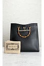 view 8 of 8 Gucci Bamboo Diana 2 Way Tote Bag in Black