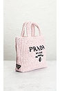 view 4 of 8 Prada Crochet Tote Bag in Pink
