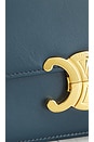 view 6 of 9 Celine Triomphe Shoulder Bag in Blue