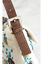 view 7 of 10 Fendi Mama Embroidered Baguette Shoulder Bag in White