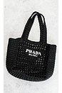 view 2 of 8 BOLSO TOTE PRADA in Black