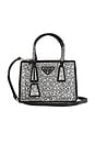 view 1 of 8 Prada Galleria Crystal Handbag in Black