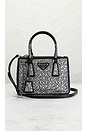 view 2 of 8 Prada Galleria Crystal Handbag in Black