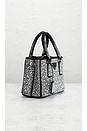 view 4 of 8 Prada Galleria Crystal Handbag in Black