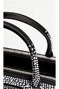 view 7 of 8 Prada Galleria Crystal Handbag in Black