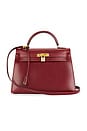 view 1 of 9 BOLSO HERMES in Burgundy