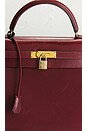 view 6 of 9 BOLSO HERMES in Burgundy