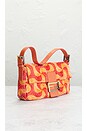 view 4 of 9 Fendi Mama Beaded Baguette Shoulder Bag in Orange