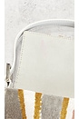 view 8 of 9 Fendi Sequin Baguette Shoulder Bag in White