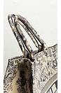view 8 of 9 Dior Toile De Jouy Canvas Book Tote Bag in Beige
