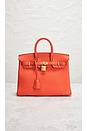 view 2 of 7 Hermes Togo Birkin 25 Handbag in Orange