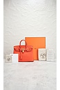 view 7 of 7 Hermes Togo Birkin 25 Handbag in Orange