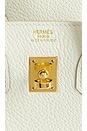 view 5 of 8 Hermes Togo Birkin 25 Handbag in Cream