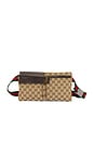 view 1 of 8 Gucci GG Canvas Waist Bag in Beige