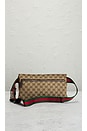 view 3 of 8 Gucci GG Canvas Waist Bag in Beige