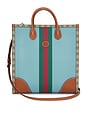 view 1 of 8 Gucci GG Supreme 2 Way Tote Bag in Turquoise