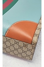 view 7 of 8 Gucci GG Supreme 2 Way Tote Bag in Turquoise