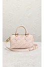 view 2 of 9 Louis Vuitton Monogram Nano Speedy Handbag in Pink