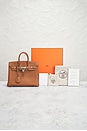 view 7 of 7 Hermes Togo Birkin 25 Handbag in Gold