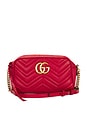 view 1 of 8 Gucci GG Marmont Quilted Leather Shoulder Bag in Red