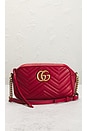 view 2 of 8 Gucci GG Marmont Quilted Leather Shoulder Bag in Red